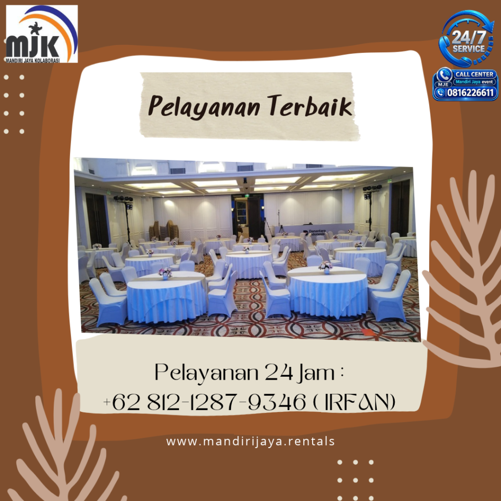 Pusat Sewa Aneka Kursi Dan Meja Jakarta 081212879346