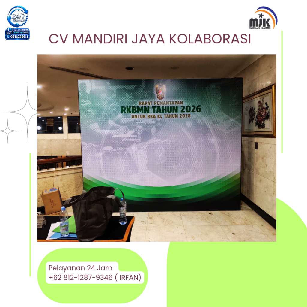 Sewa Bacdkrop Flexy Korea Jakarta 081212879346