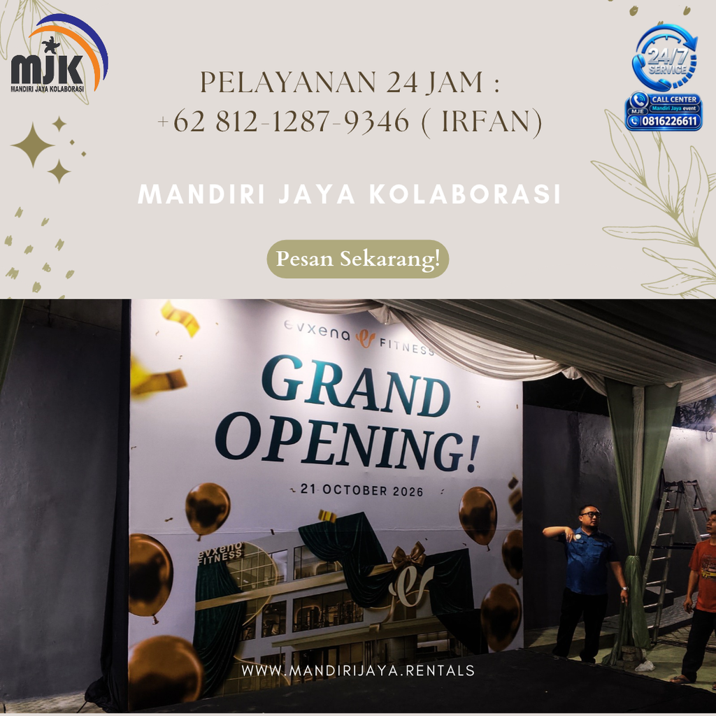 Sewa Backdrop Felxy Cina Depok 081212879346