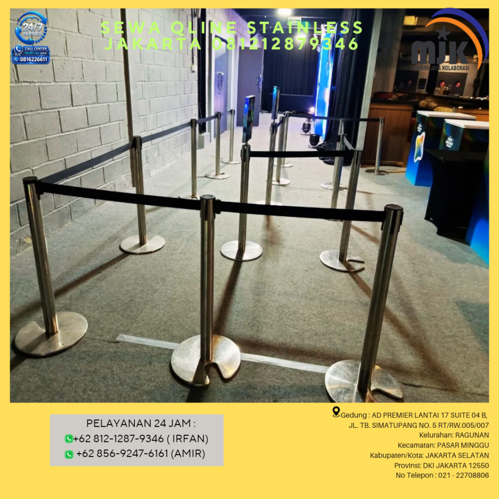 Sewa Qline Stainless Jakarta 081212879346