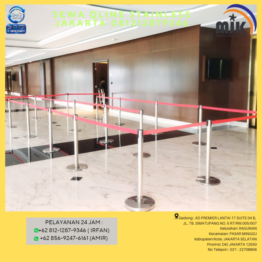 Sewa Qline Stainless Jakarta 081212879346