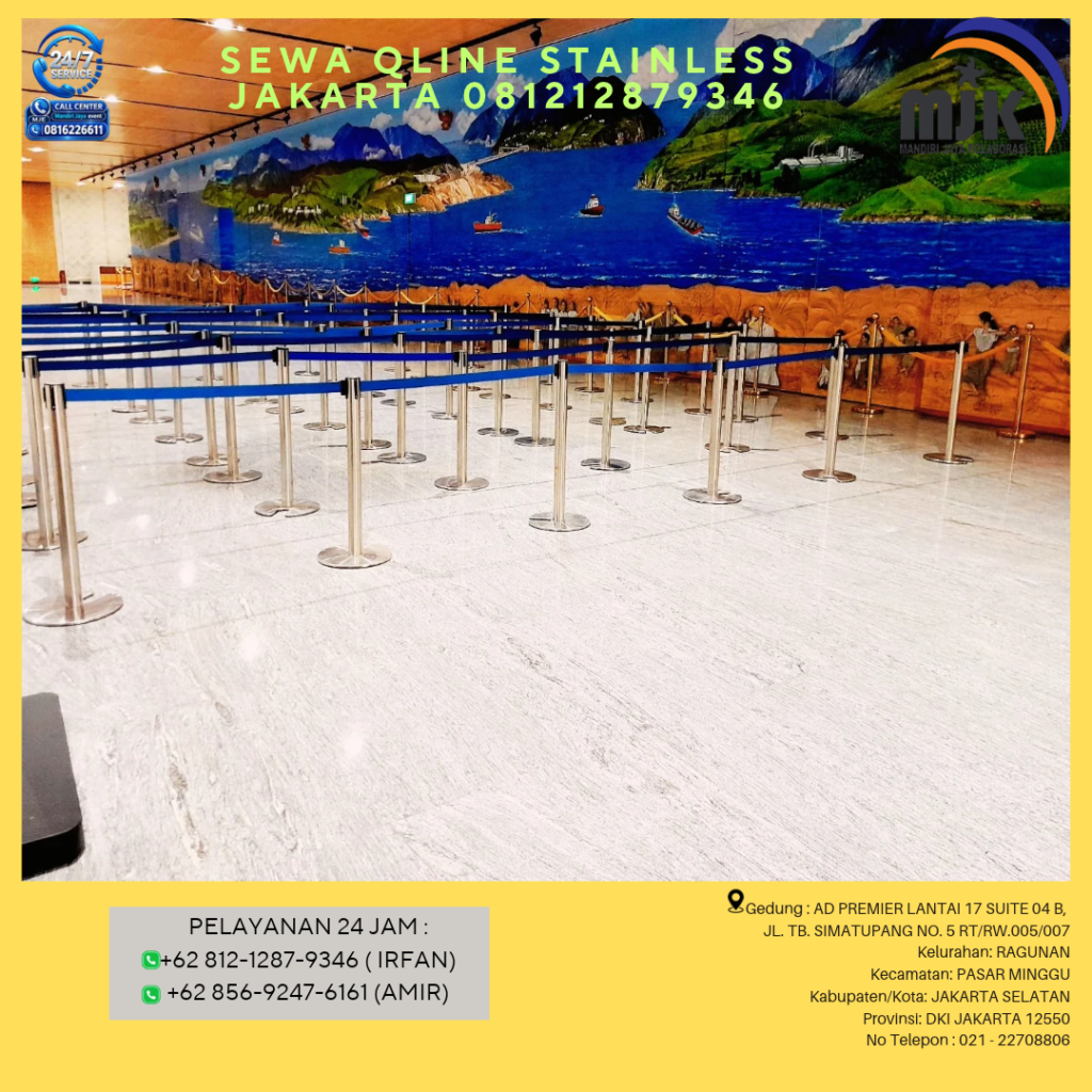 Sewa Qline Stainless Jakarta 081212879346